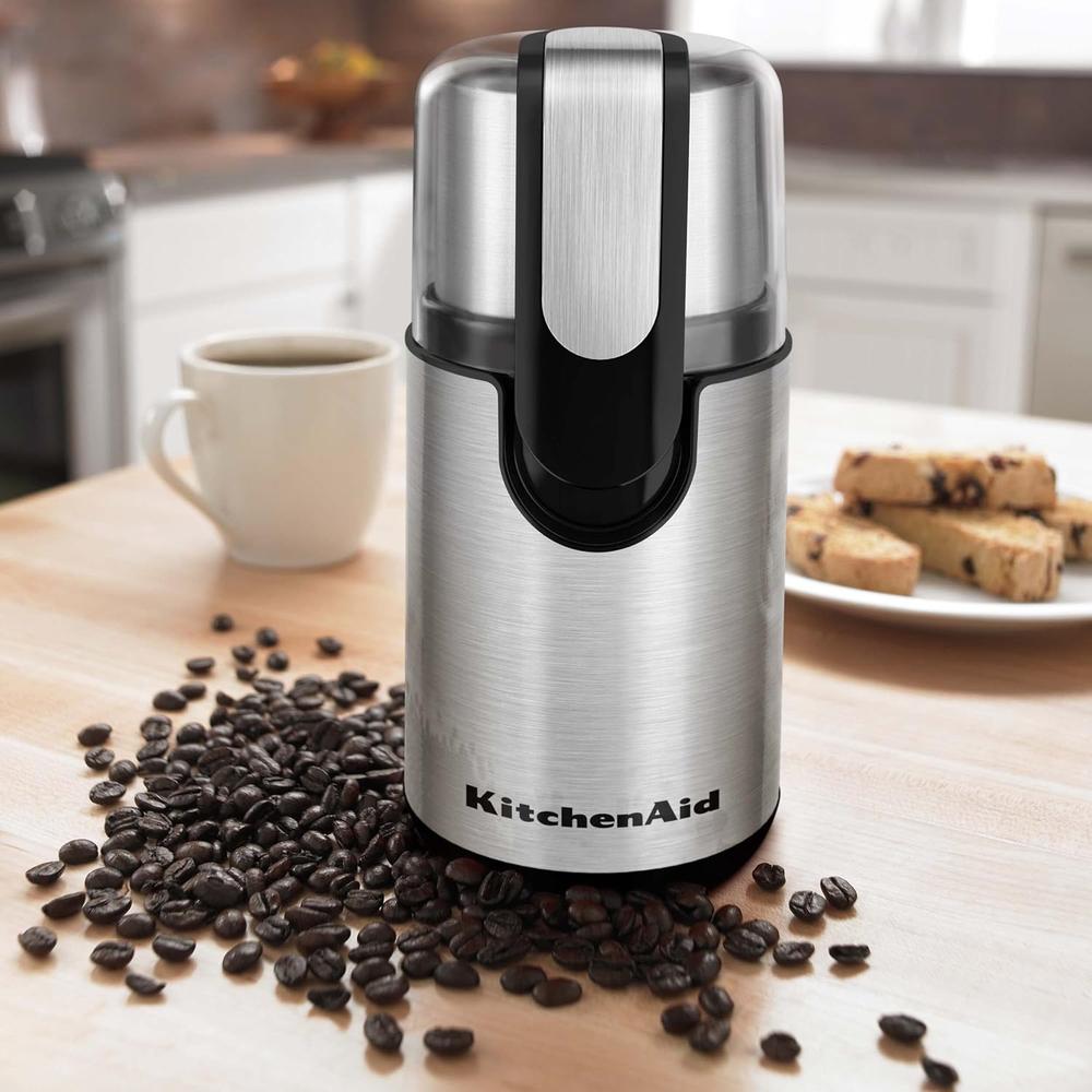 KITCHENAID BCG111OB, MOLINILLO DE CAFÉ DE CUCHILLAS 4 OZ / 118 ML | NEGRO ÓNIX - 3