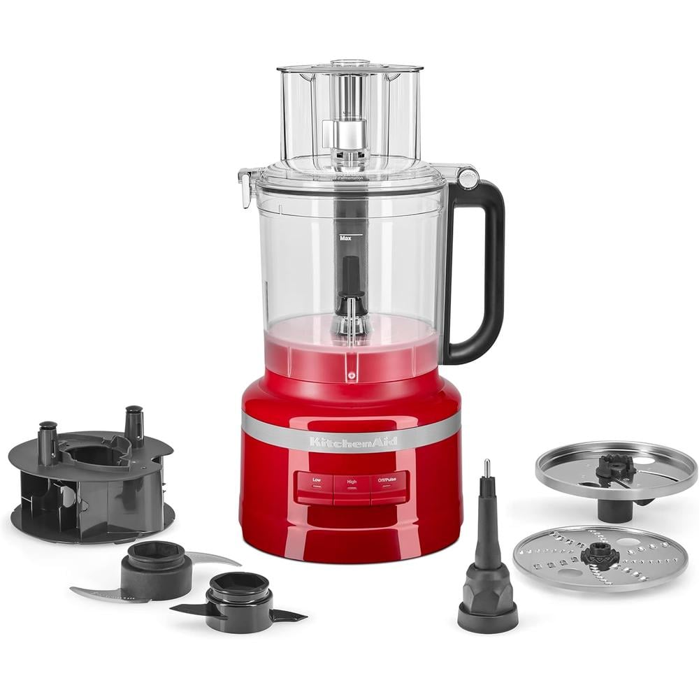 KITCHENAID KFP1318, PROCESADOR DE ALIMENTOS 13 QT / 12.3 L | ROJO - 1