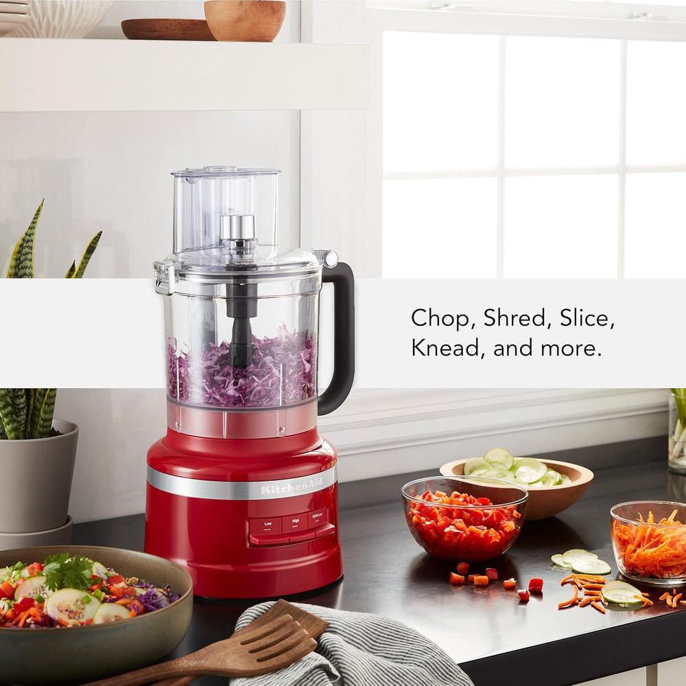 KITCHENAID KFP1318, PROCESADOR DE ALIMENTOS 13 QT / 12.3 L | ROJO - 3