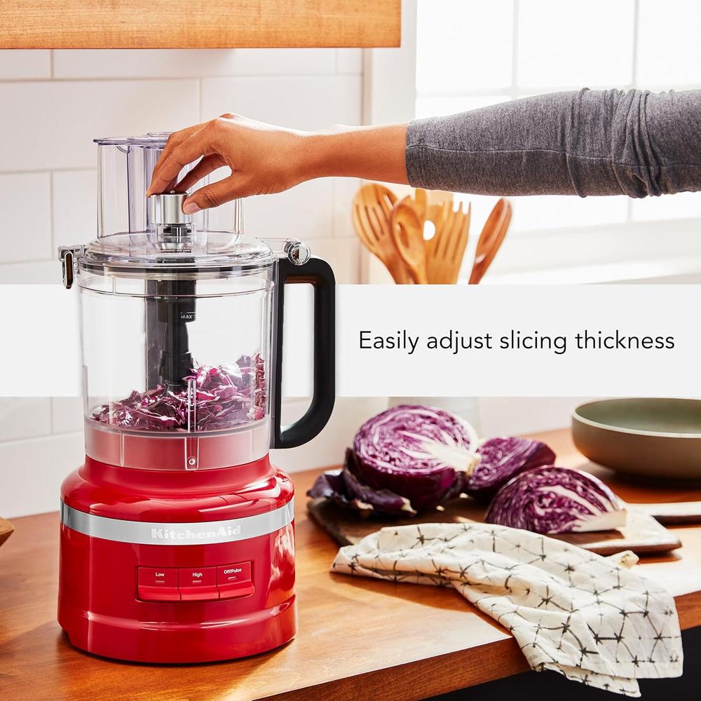 KITCHENAID KFP1318, PROCESADOR DE ALIMENTOS 13 QT / 12.3 L | ROJO - 5