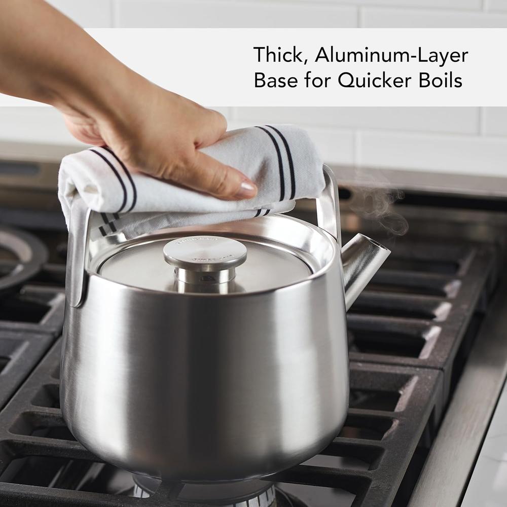 KITCHENAID, TETERA SILBANTE 1.9 QT | ACERO INOXIDABLE CEPILLADO - 4