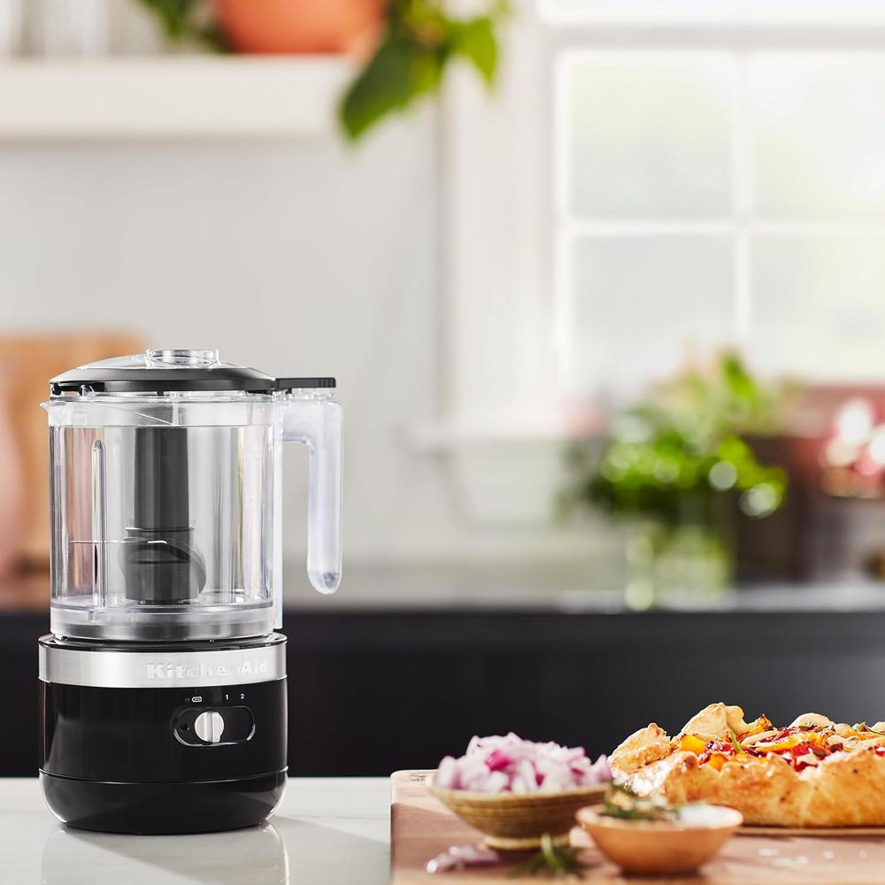 KITCHENAID KFCB519OB, PICADORA DE ALIMENTOS INALÁMBRICA 5 QT / 4.7 L | NEGRO ÓNIX - 5