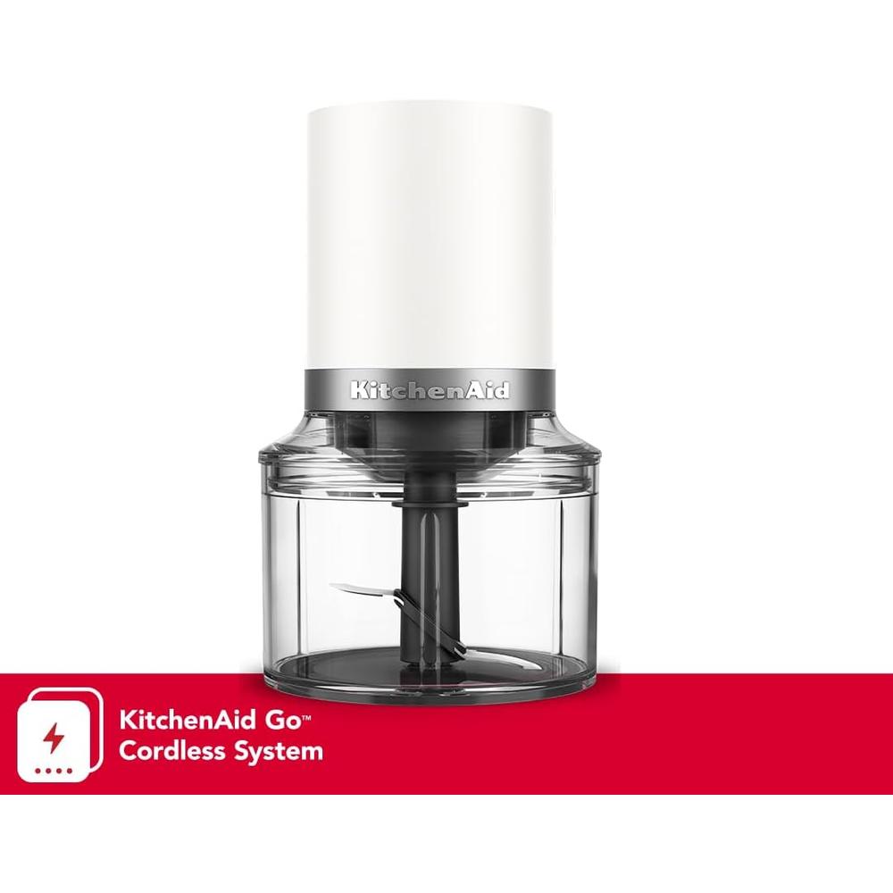KITCHENAID , PICADORA INALÁMBRICA GO DE ARRIBA A ABAJO| BLANCO - 2