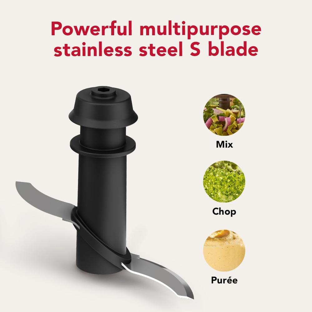 KITCHENAID , PICADORA INALÁMBRICA GO DE ARRIBA A ABAJO| BLANCO - 6