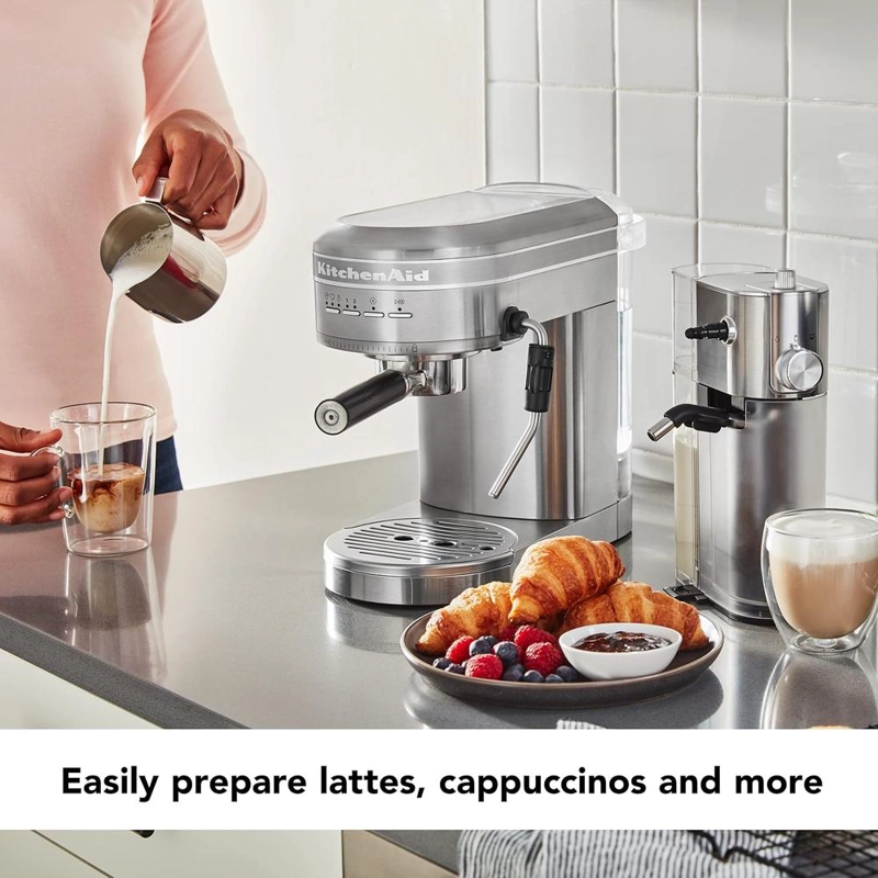 KITCHENAID KESMK5, ACCESORIO ESPUMADOR AUTOMÁTICO DE LECHE METÁLICO BLANCO - 3