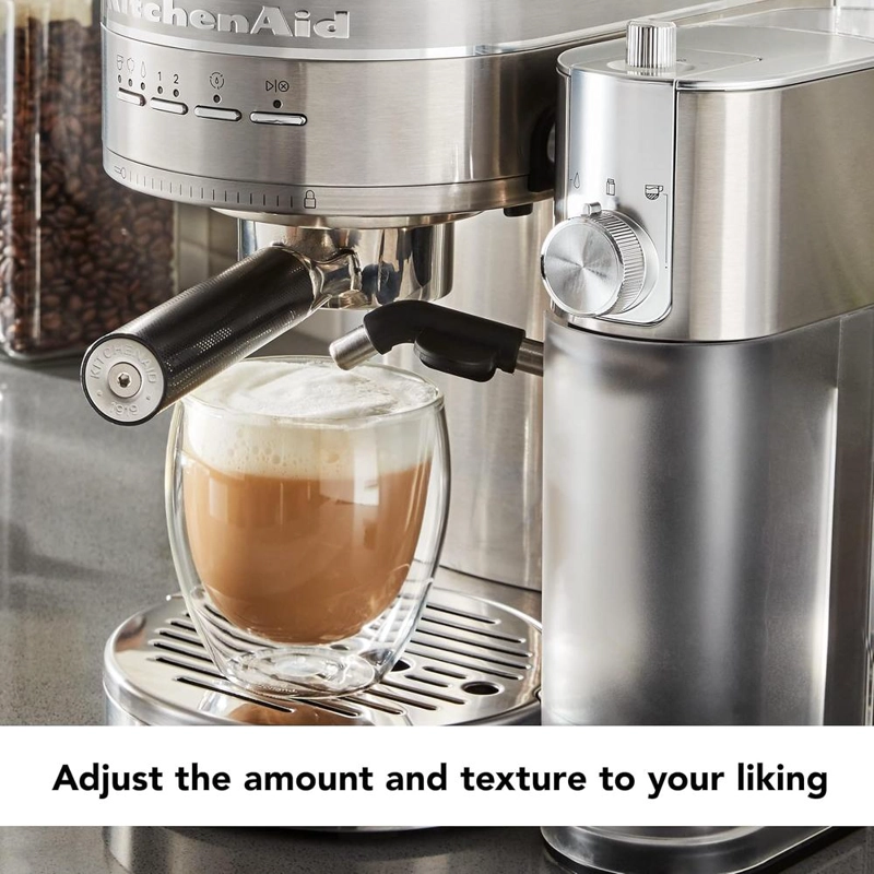 KITCHENAID KESMK5, ACCESORIO ESPUMADOR AUTOMÁTICO DE LECHE METÁLICO BLANCO - 5