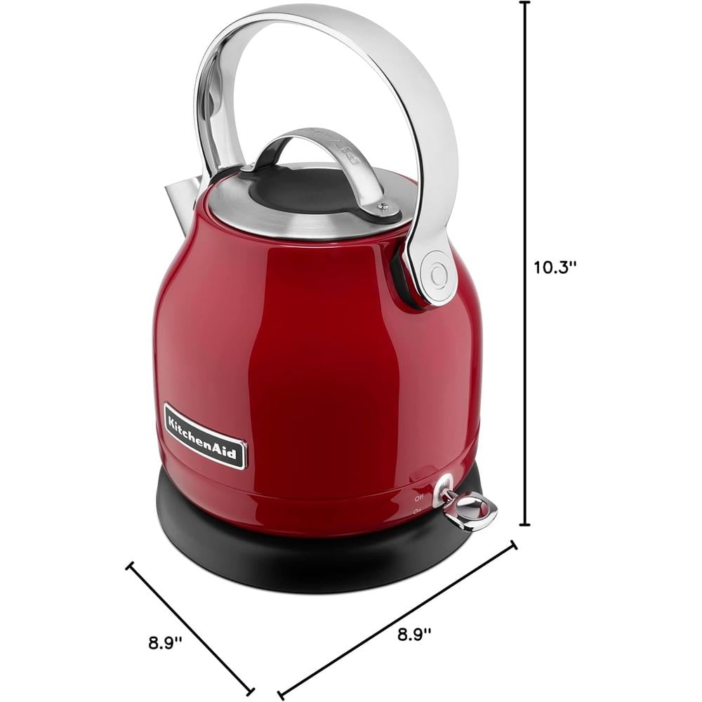 KITCHENAID KEK1222, HERVIDOR ELÉCTRICO 1.25 L | ROJO - 5