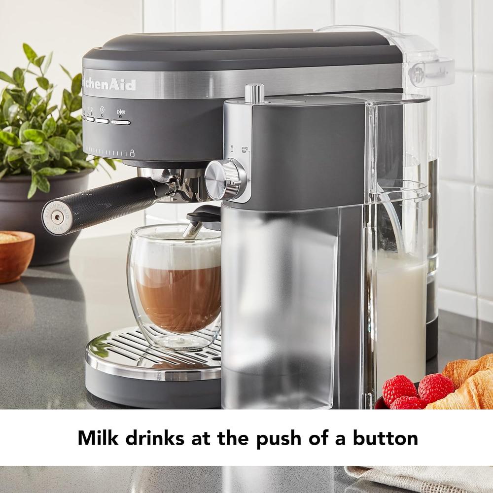 KITCHENAID KESMK5, ACCESORIO ESPUMADOR AUTOMÁTICO DE LECHE METÁLICO NEGRO - 2