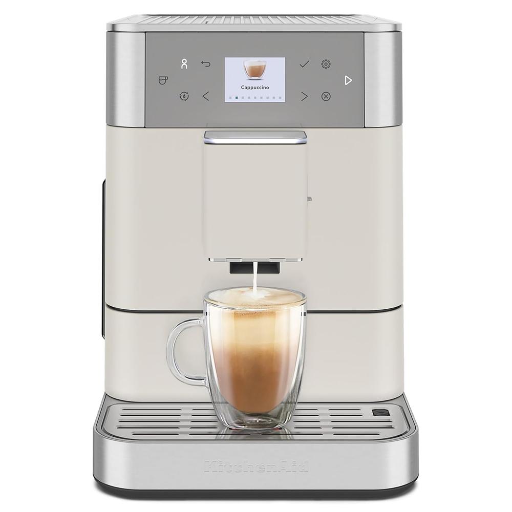 KITCHENAID, CAFETERA ESPRESSO TOTALMENTE AUTOMÁTICA KF6 | PORCELANA BLANCA - 1