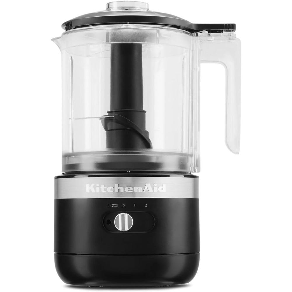 KITCHENAID KFCB519BM, PICADORA DE ALIMENTOS INALÁMBRICA 5 QT / 4.7 L | NEGRO MATE - 1