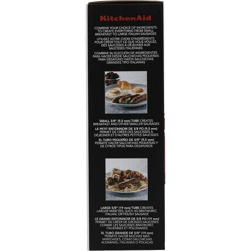 KITCHENAID KSMSSA, KIT PARA EMBUTIR SALCHICHAS PARA BATIDORAS DE PIE - 5