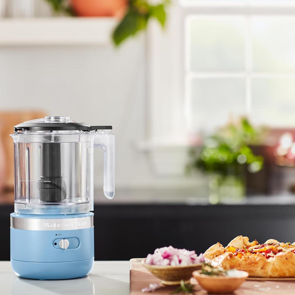KITCHENAID, PICADORA DE ALIMENTOS INALÁMBRICA 5 QT / 4.7 L | TERCIOPELO AZUL - 5