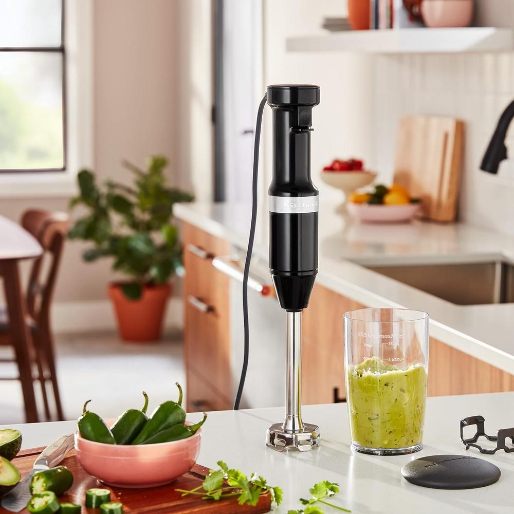 KITCHENAID KHBV53, BATIDORA DE MANO CON CABLE VELOCIDAD VARIABLE | NEGRO ÓNIX - 4