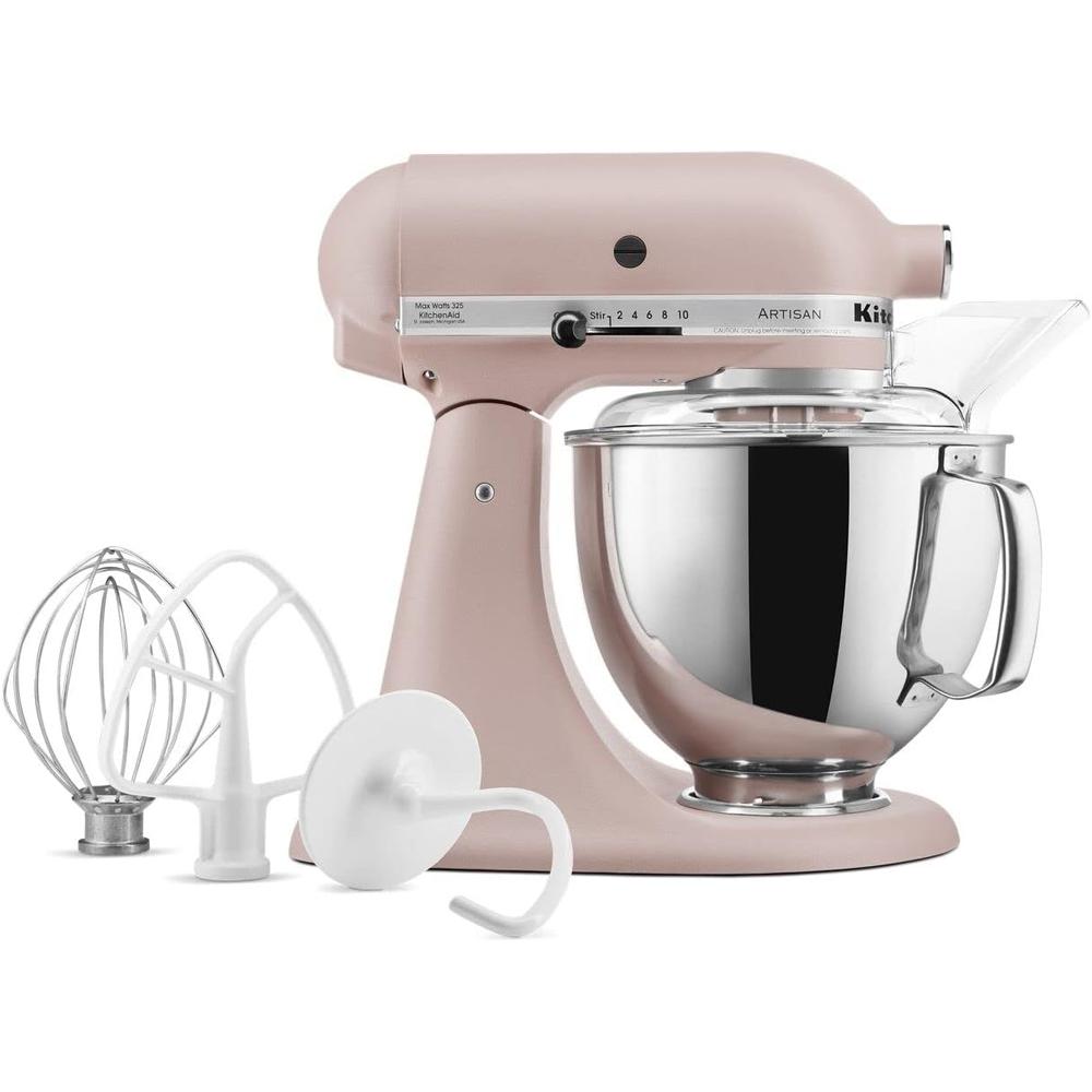 KITCHENAID, BATIDORA DE PIE ARTISAN SERIES 5 QT CABEZAL INCLINABLE | ROSA - 5