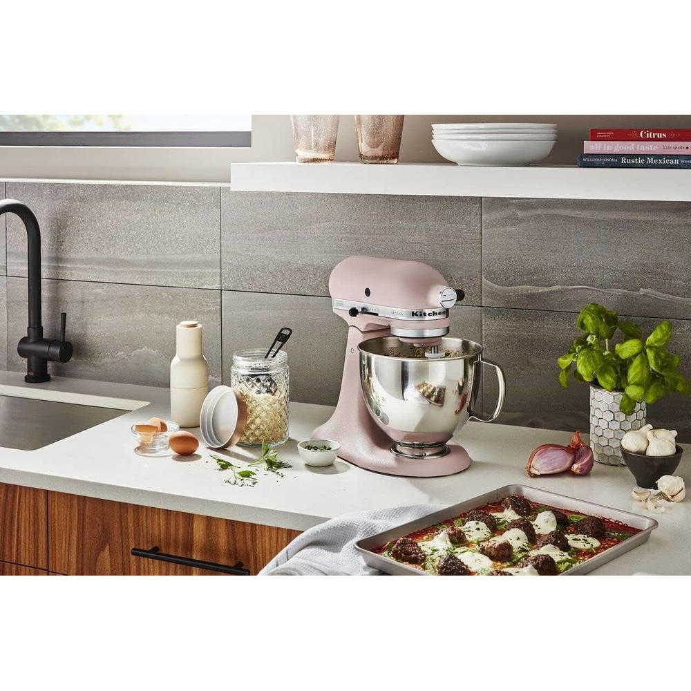 KITCHENAID, BATIDORA DE PIE ARTISAN SERIES 5 QT CABEZAL INCLINABLE | ROSA - 6