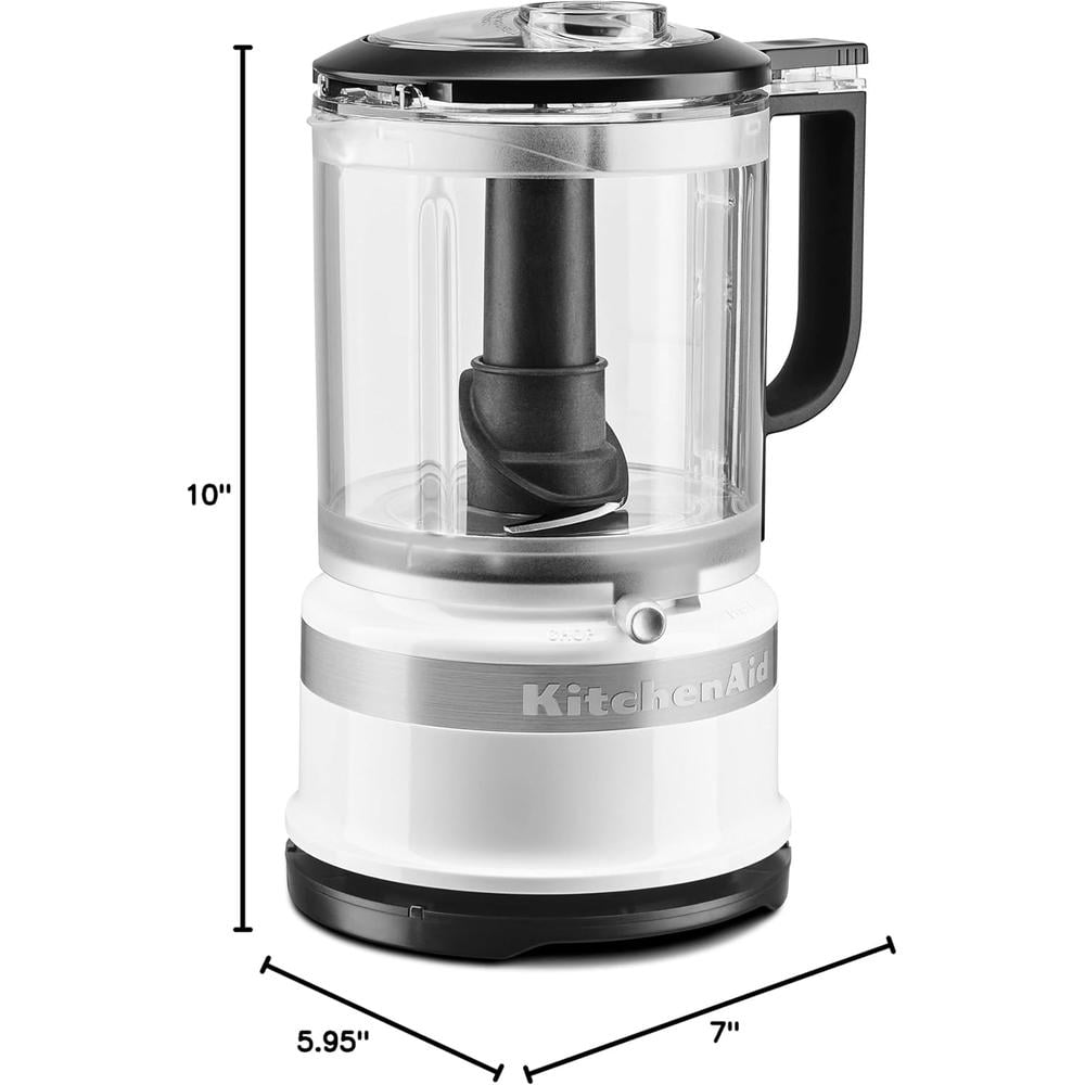 KITCHENAID KFC0516WH, PICADORA DE ALIMENTOS 5 QT / 4.7 L | BLANCO - 3