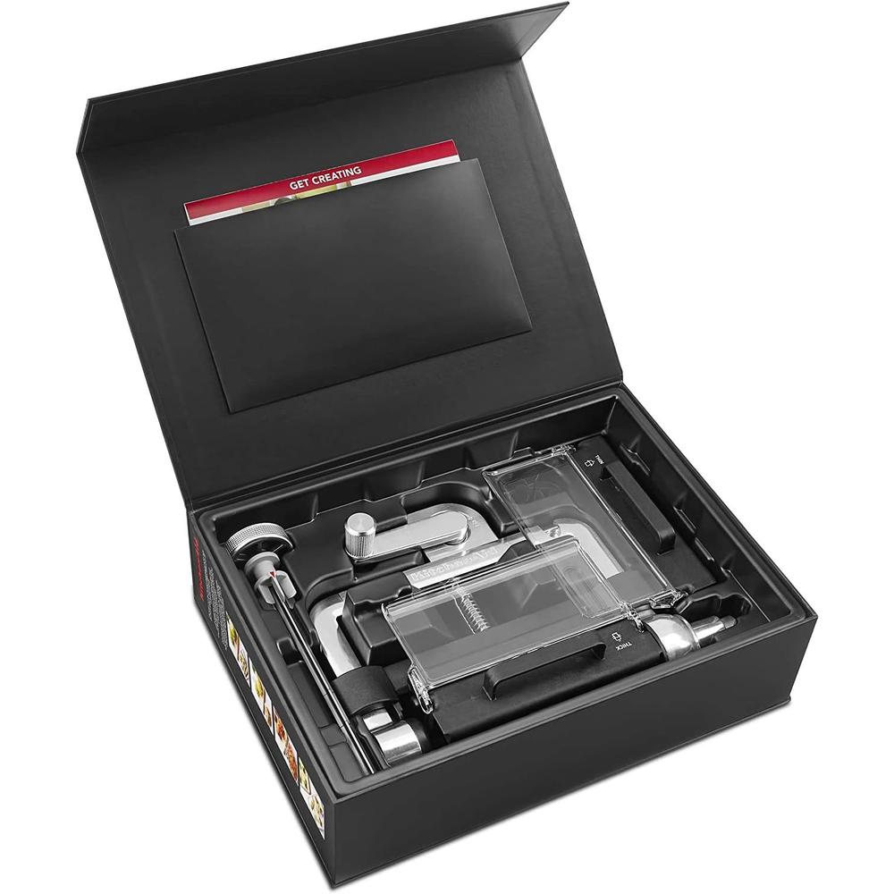KITCHENAID KSM2SCA, ACCESORIO CORTADOR DE VERDURAS EN LÁMINAS CON CUCHILLA | ROJO - 3