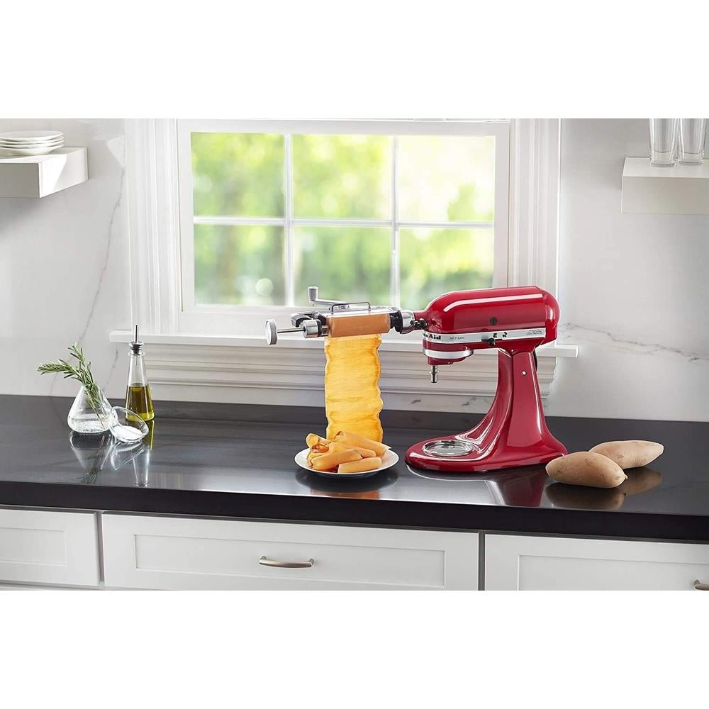 KITCHENAID KSM2SCA, ACCESORIO CORTADOR DE VERDURAS EN LÁMINAS CON CUCHILLA | ROJO - 5