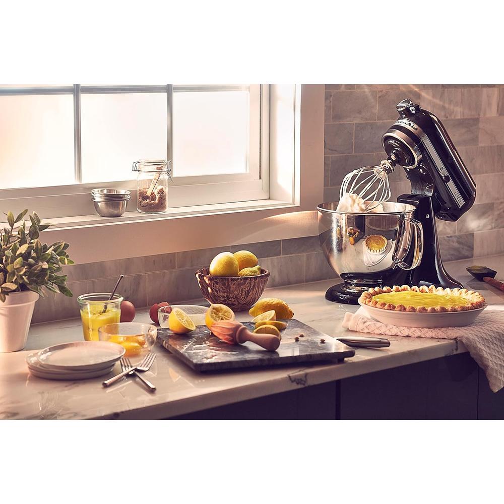 KITCHENAID ARTISAN, BATIDORA DE PIE 5 QT / 4.7 L CON PROTECTOR | NEGRO ÓNIX - 5