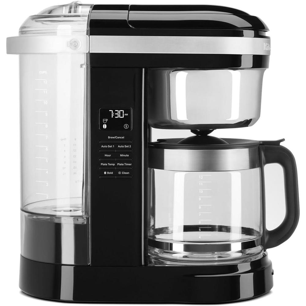 KITCHENAID, CAFETERA DE GOTEO 12 QT / 11.4 L CON PLACA CALEFACTORA | NEGRA - 3