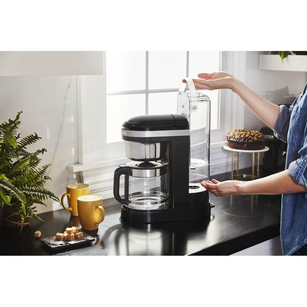 KITCHENAID, CAFETERA DE GOTEO 12 QT / 11.4 L CON PLACA CALEFACTORA | NEGRA - 5
