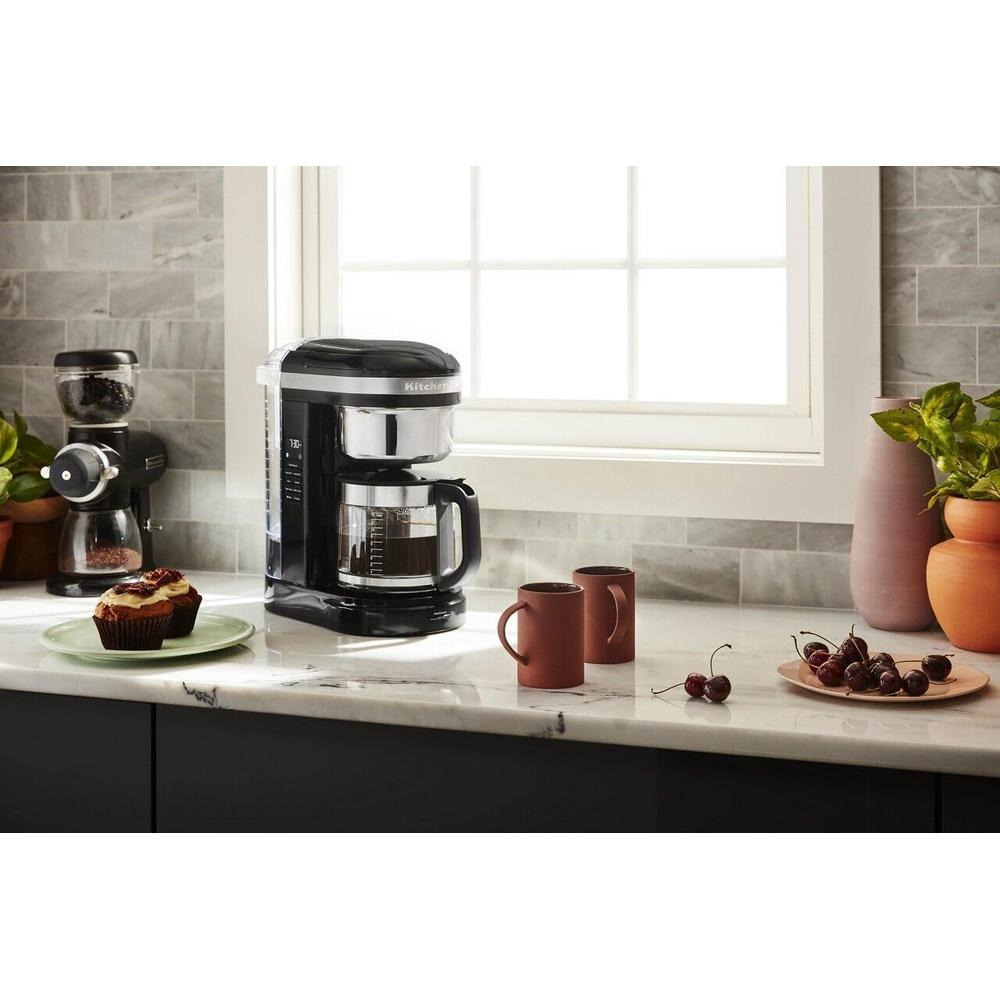 KITCHENAID, CAFETERA DE GOTEO 12 QT / 11.4 L CON PLACA CALEFACTORA | NEGRA - 6