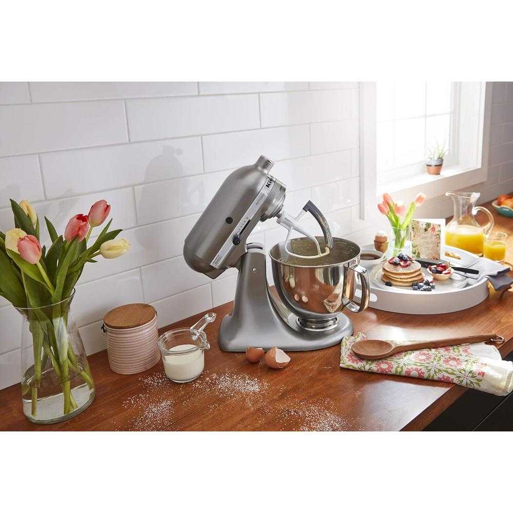 KITCHENAID ARTISAN, BATIDORA DE PIE 5 QT / 4.7 L CON BATIDOR | PLATEADO - 2
