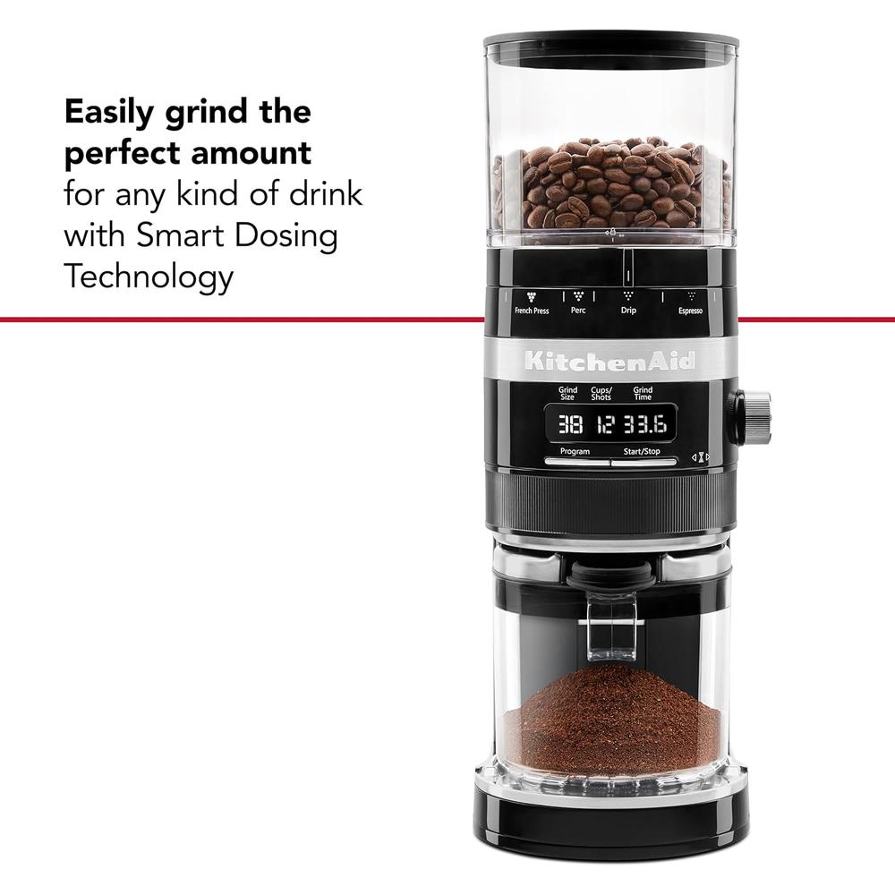 KITCHENAID KCG8433, MOLINILLO DE CAFÉ | NEGRO ÓNIX - 2