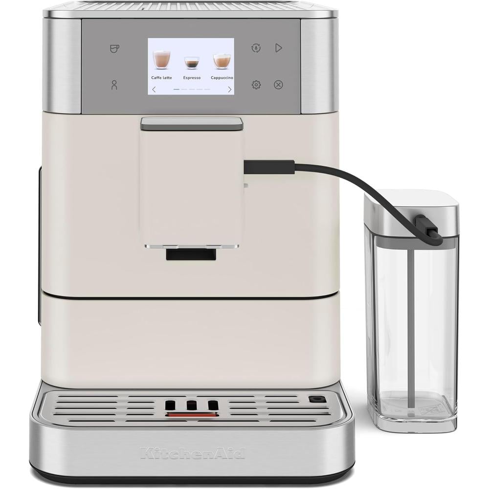 KITCHENAID, CAFETERA ESPRESSO TOTALMENTE AUTOMÁTICA KF7 | PORCELANA BLANCA - 1