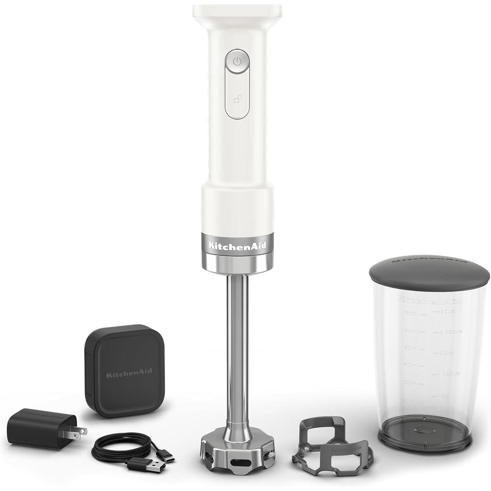 KITCHENAID, BATIDORA DE MANO INALÁMBRICA GO (BATERÍA INCLUIDA) | BLANCO - 1