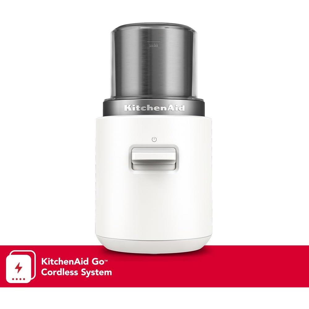 KITCHENAID, MOLINILLO DE CUCHILLAS INALÁMBRICO GO | BLANCO - 2