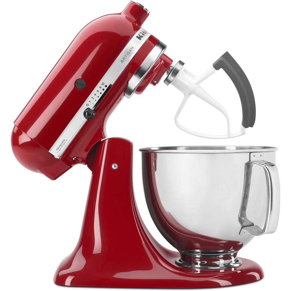 KITCHENAID ARTISAN, BATIDORA DE PIE 5 QT / 4.7 L CON BATIDOR | ROJO - 3