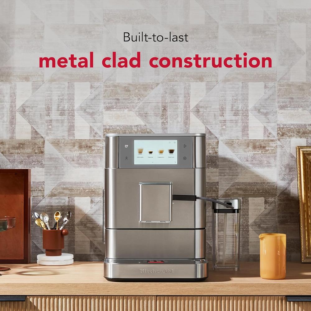 KITCHENAID, MÁQUINA DE CAFÉ ESPRESSO TOTALMENTE AUTOMÁTICA KF8 | ACERO - 3