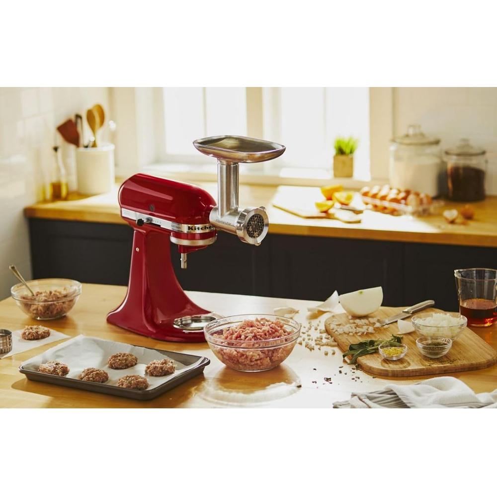 KITCHENAID KSMMGA, ACCESORIO MOLINILLO DE ALIMENTOS METÁLICO PARA BATIDORAS DE PIE - 5