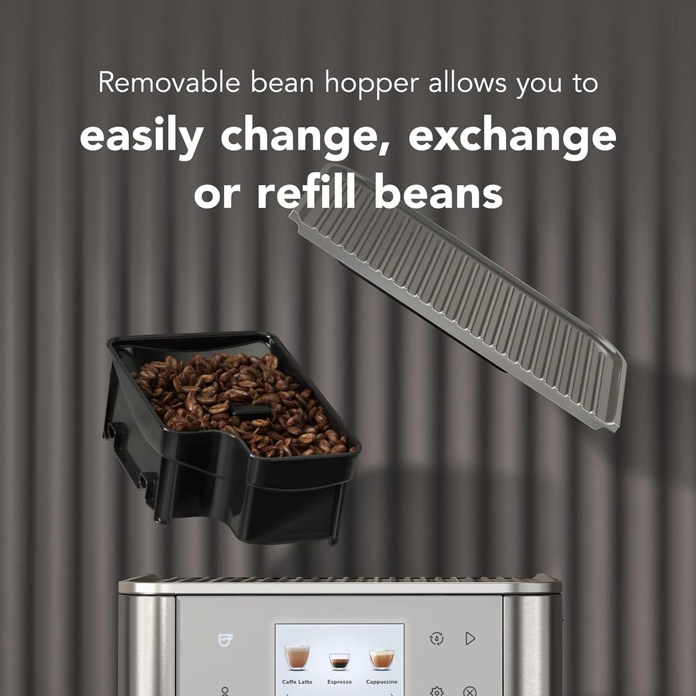KITCHENAID, MÁQUINA DE CAFÉ ESPRESSO TOTALMENTE AUTOMÁTICA KF7 | NEGRO - 5