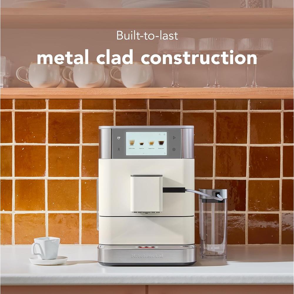 KITCHENAID, MÁQUINA DE CAFÉ ESPRESSO TOTALMENTE AUTOMÁTICA KF8 | BLANCO - 3