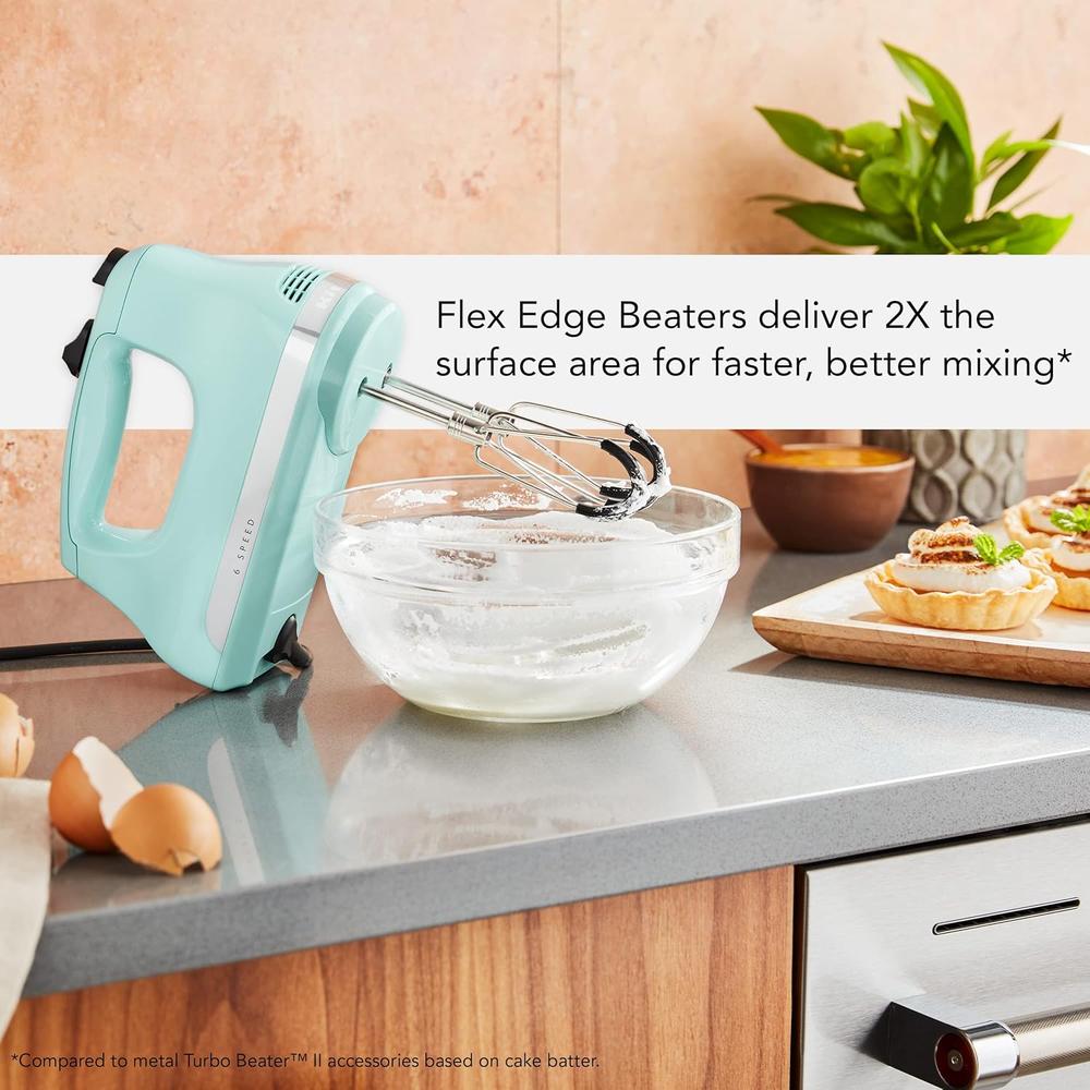 KITCHENAID, BATIDORA CON 6 VELOCIDADES CON BATIDORES DE BORDE FLEXIBLE | SKY - 2
