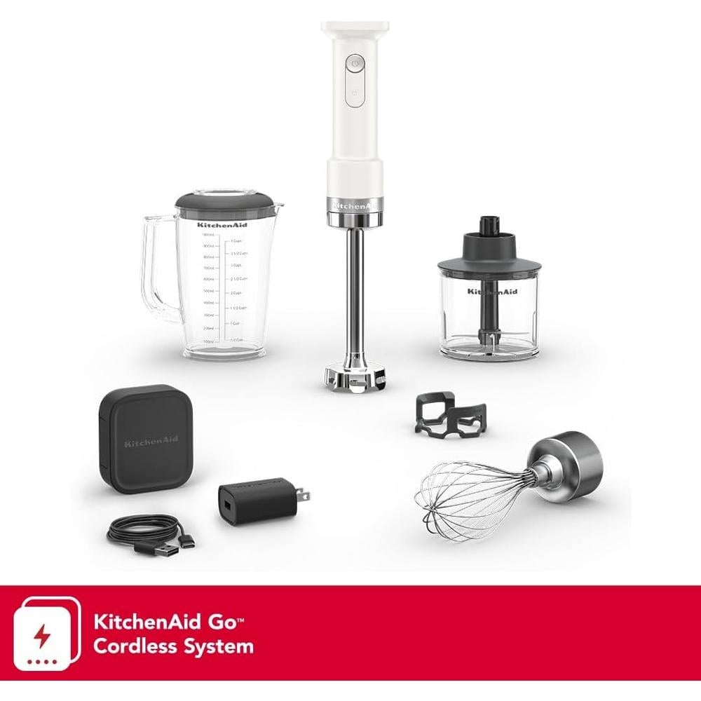 KITCHENAID, BATIDORA DE MANO GO CON ACCESORIOS (BATERÍA INCLUIDA) | BLANCO - 2