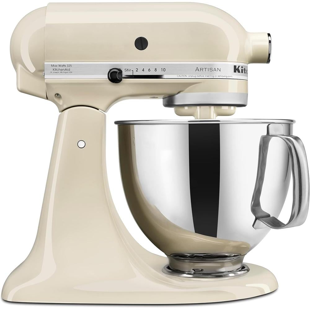 KITCHENAID ARTISAN, BATIDORA DE PIE 5 QT / 4.7 L CON PROTECTOR | ALMENDRA - 1