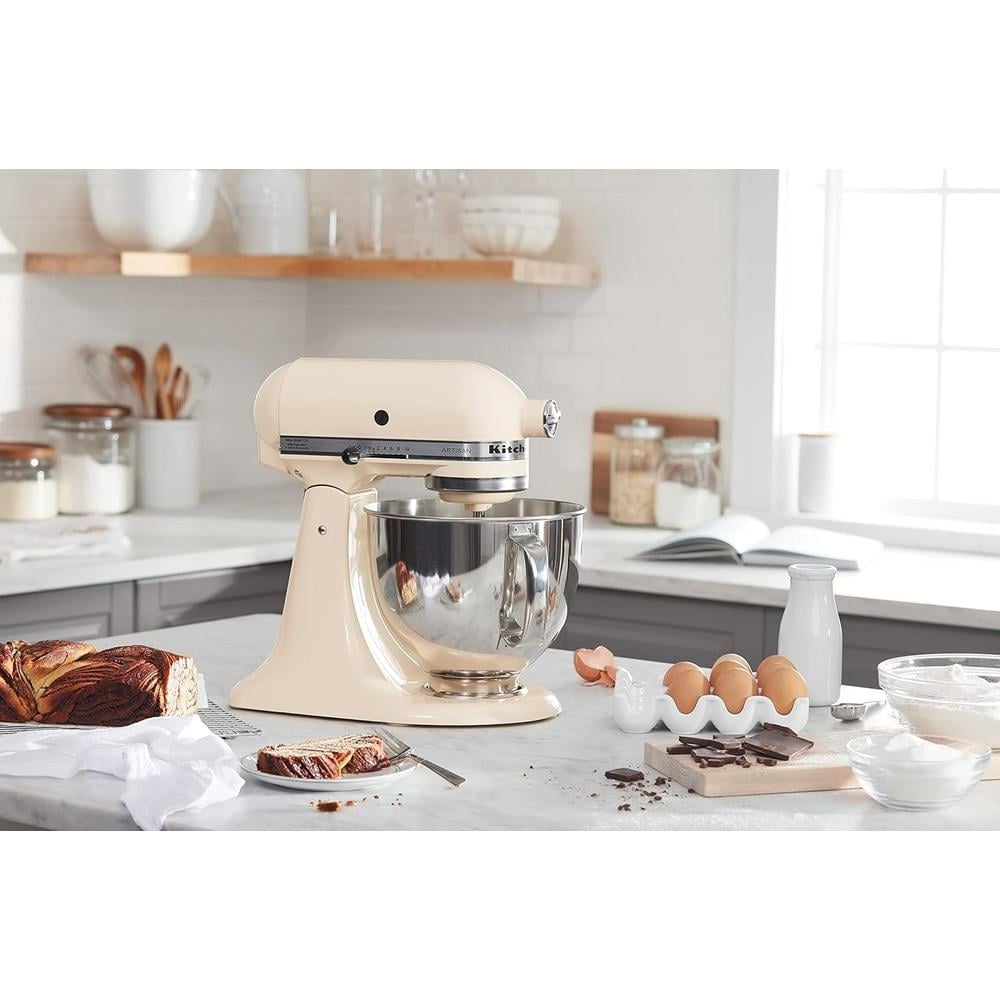 KITCHENAID ARTISAN, BATIDORA DE PIE 5 QT / 4.7 L CON PROTECTOR | ALMENDRA - 4