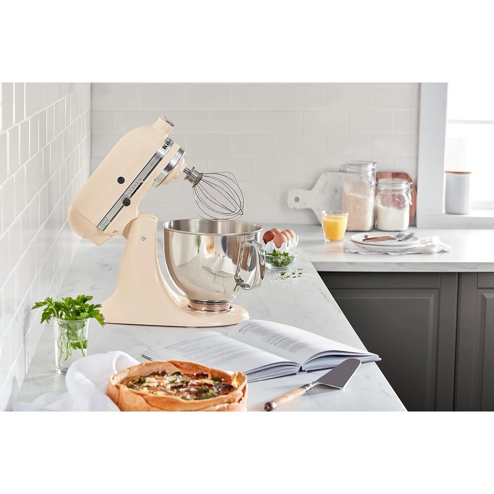 KITCHENAID ARTISAN, BATIDORA DE PIE 5 QT / 4.7 L CON PROTECTOR | ALMENDRA - 5