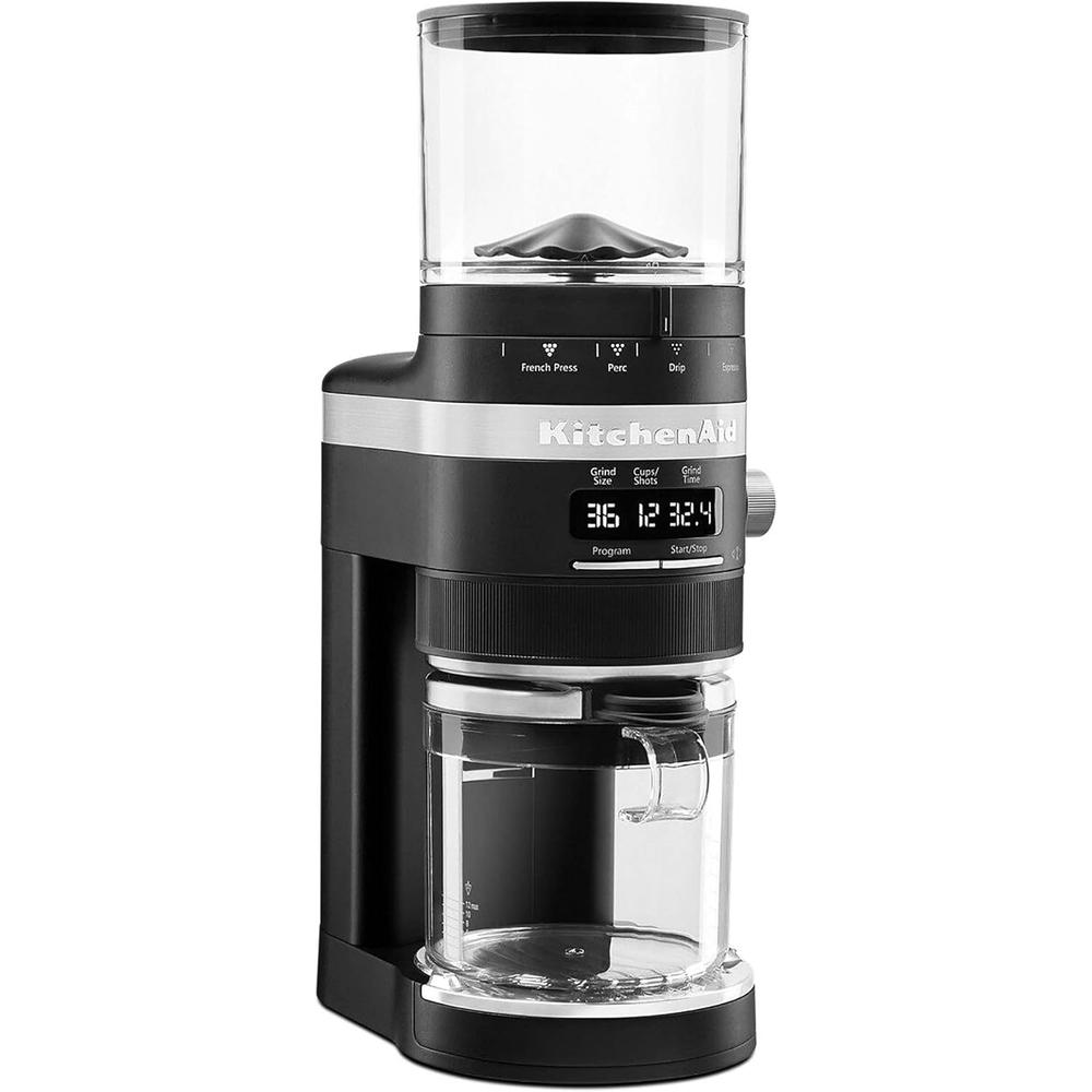 KITCHENAID KCG8433, MOLINILLO DE CAFÉ | NEGRO MATE - 1