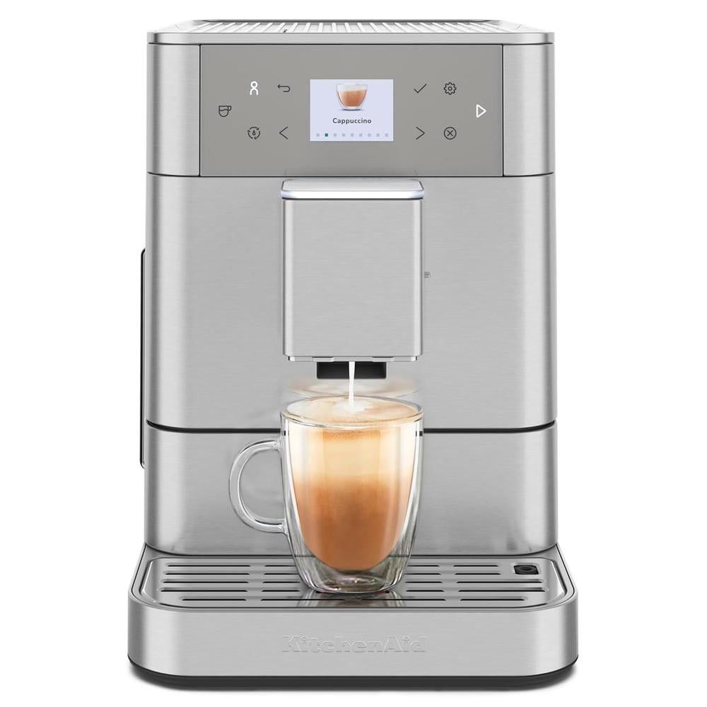 KITCHENAID, MÁQUINA DE CAFÉ ESPRESSO TOTALMENTE AUTOMÁTICA | ACERO INOXIDABLE - 1