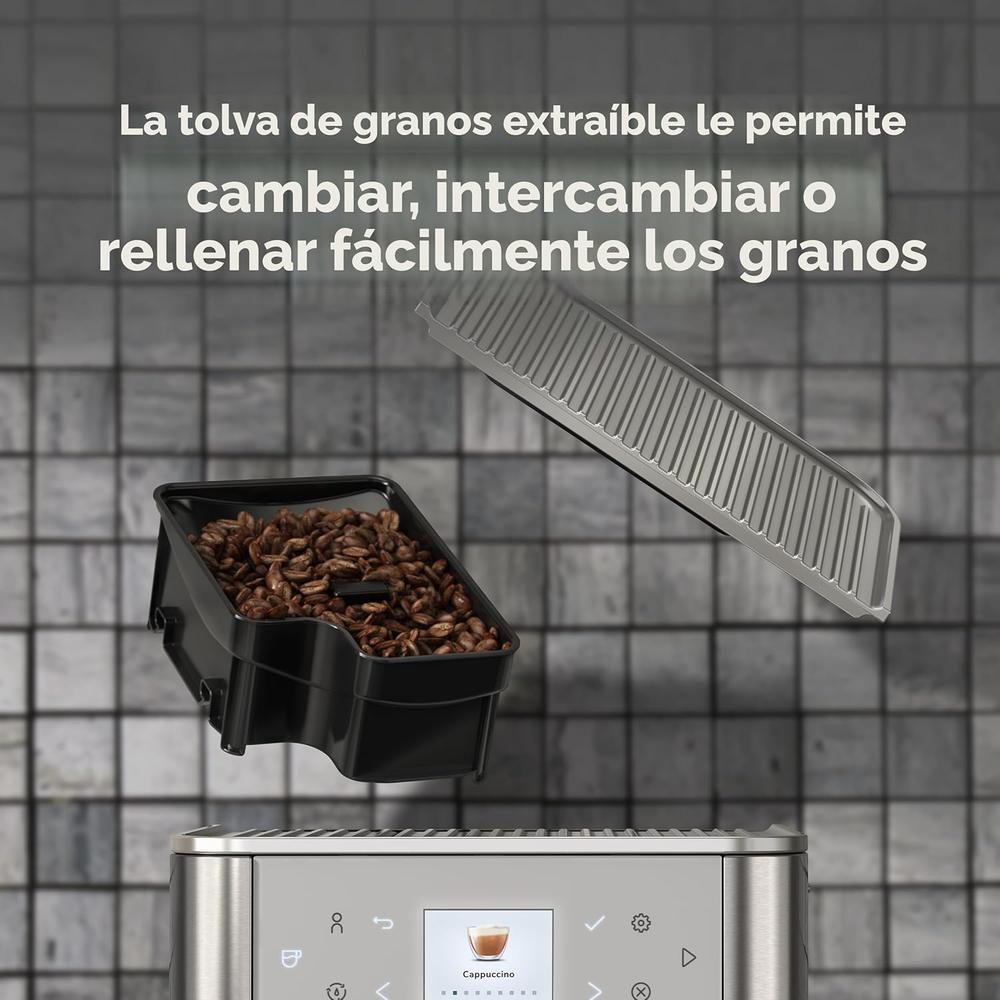 KITCHENAID, MÁQUINA DE CAFÉ ESPRESSO TOTALMENTE AUTOMÁTICA | ACERO INOXIDABLE - 5