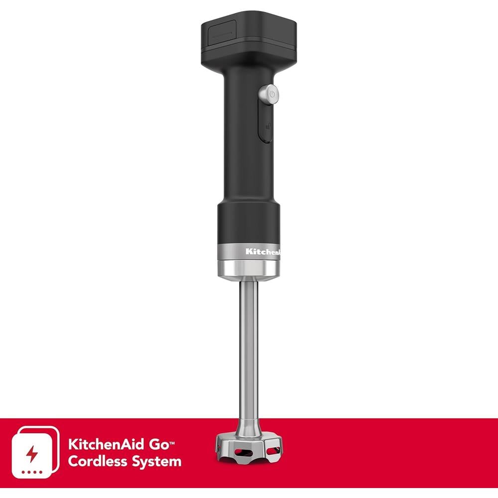 KITCHENAID KHBRV71, BATIDORA DE MANO INALÁMBRICA GO | NEGRO MATE - 2