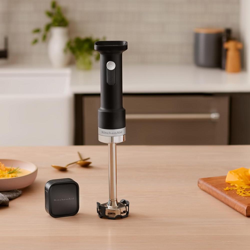 KITCHENAID KHBRV71, BATIDORA DE MANO INALÁMBRICA GO | NEGRO MATE - 5