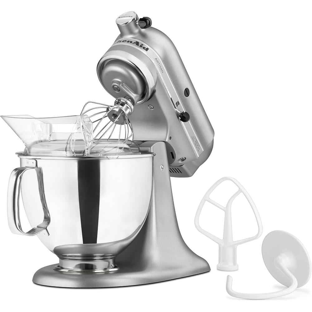 KITCHENAID ARTISAN, BATIDORA DE PIE 5 QT / 4.7 L CON PROTECTOR | PLATEADO - 2