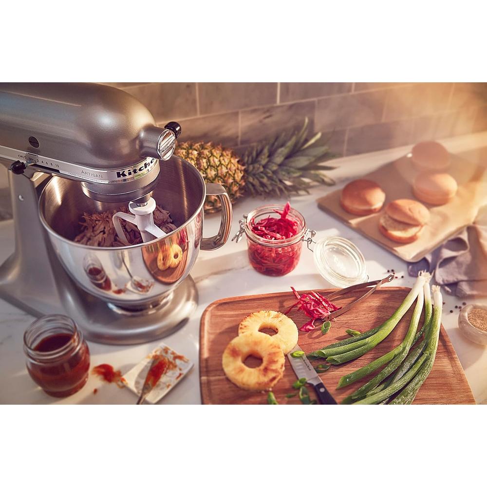 KITCHENAID ARTISAN, BATIDORA DE PIE 5 QT / 4.7 L CON PROTECTOR | PLATEADO - 3