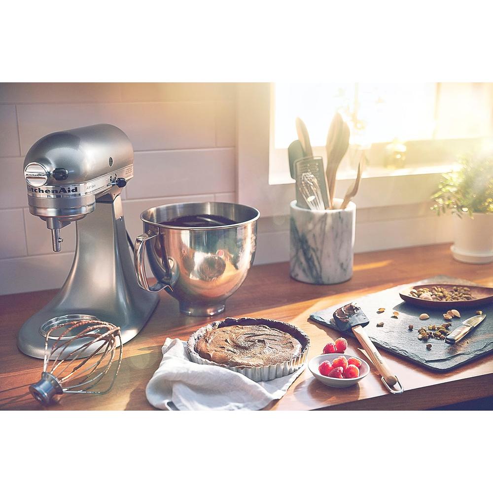 KITCHENAID ARTISAN, BATIDORA DE PIE 5 QT / 4.7 L CON PROTECTOR | PLATEADO - 4