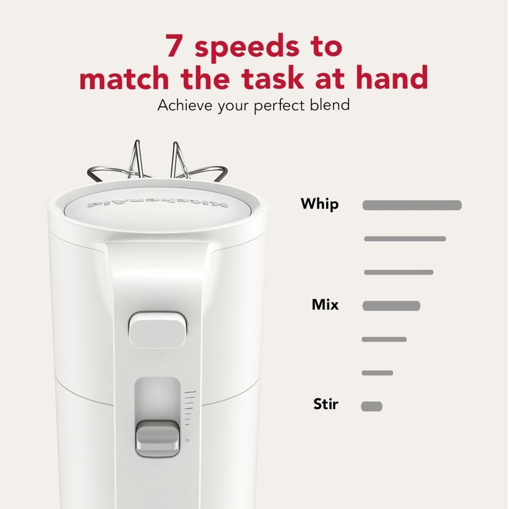 KITCHENAID, BATIDORA DE MANO INALÁMBRICA GO (BATERÍA INCLUIDA) | BLANCO - 6